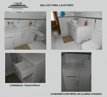 Balcão para Banheiro 